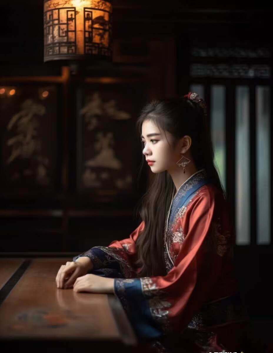 图片[7]-Midjourney关键词-AI生成中国风古装汉服美女人像提示关键词-1号库创业圈