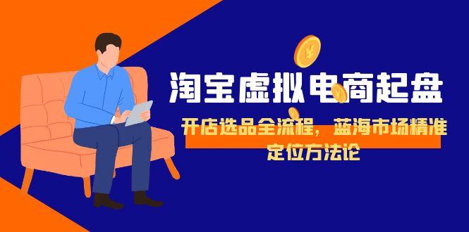 （15159期）淘宝虚拟电商起盘，开店选品全流程，蓝海市场精准定位方法论-1号库创业圈