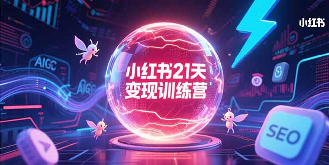 （15328期）小红书21天变现训练营，AIGC工具高效应用，SEO优化核心技巧-1号库创业圈