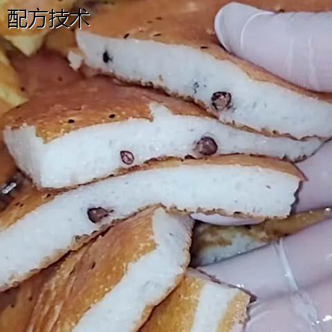桂花糕大米发糕小米糕红豆杂粮烤饼小米饼技术配方资料视频教学