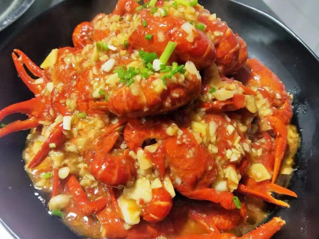 商用夏季摆摊夜市蒜蓉蒜香小龙虾做法视频加文字调料配方技术教程