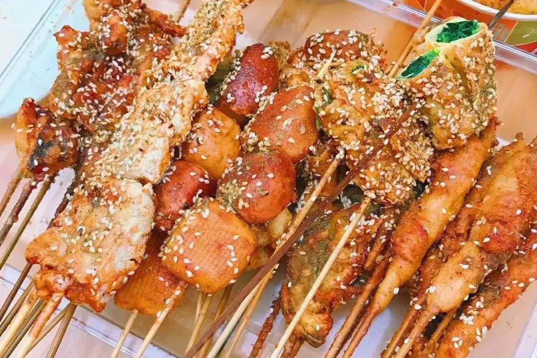 油炸串串技术配方炸串配方秘制商用酱料刷料视频资料小吃技术教程