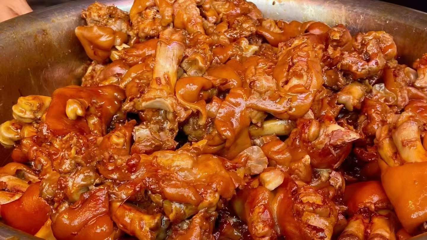 商用特色金汤猪蹄卤猪蹄香辣猪蹄摆摊开店技术配方教程