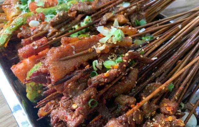 网红四川特色小吃乐山油炸串串香腌酱干料制作技术配方教学程视频