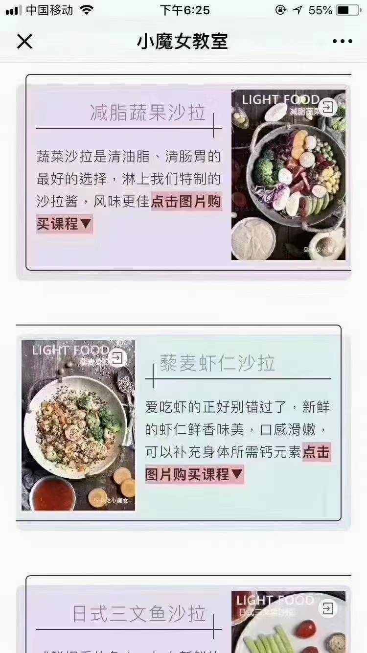 轻食沙拉技术配方餐商用餐教程素食便当教学减肥餐食外卖食谱培训