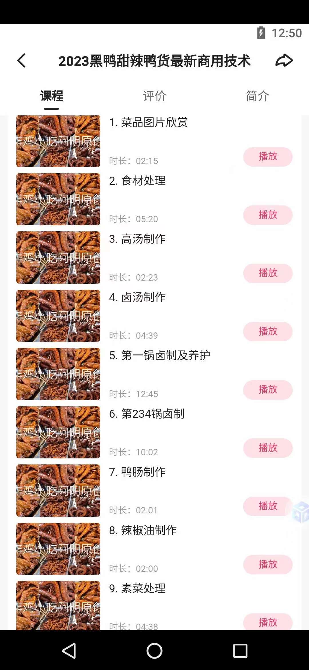 全套黑鸭技术配方教程网红摆摊小吃甜辣鸭货配方特色小吃技术教程