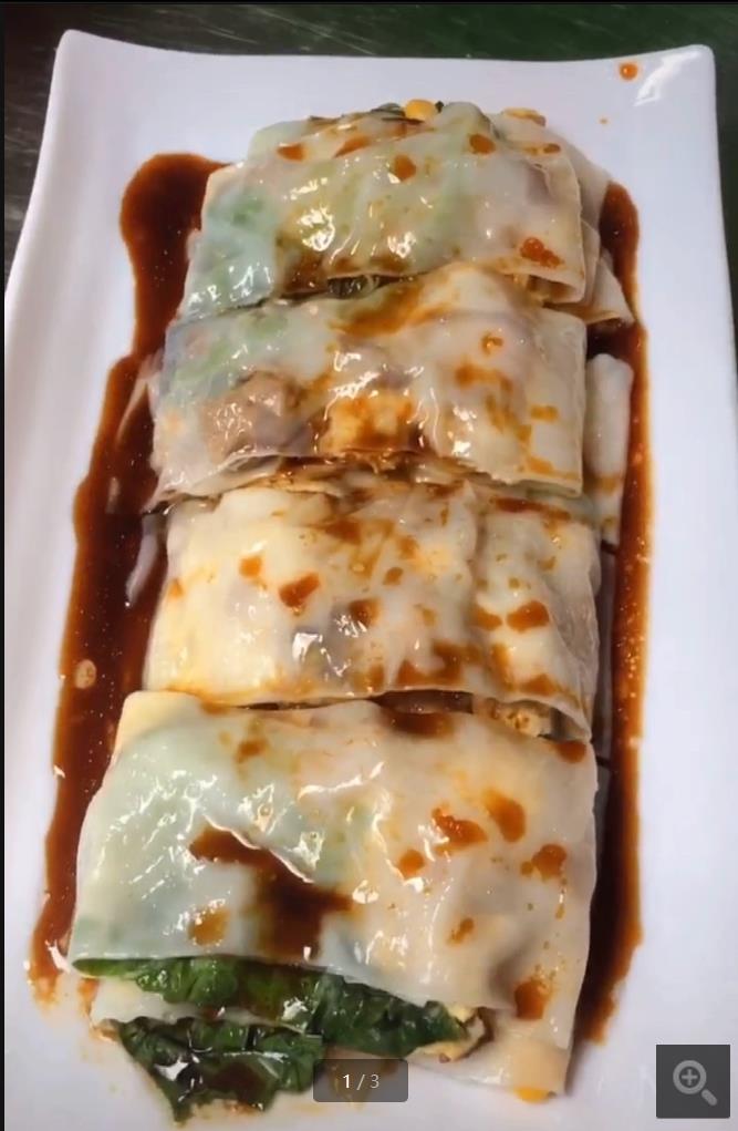 正宗广东云浮石磨肠粉酱汁油配方技术小吃教程米浆专用粉肠粉技术小吃配方