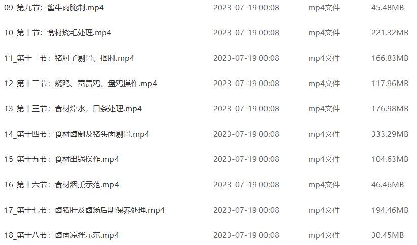 正宗北方熏酱熟食技术商用卤水配方开店创业卤肉卤菜摆摊视频教程