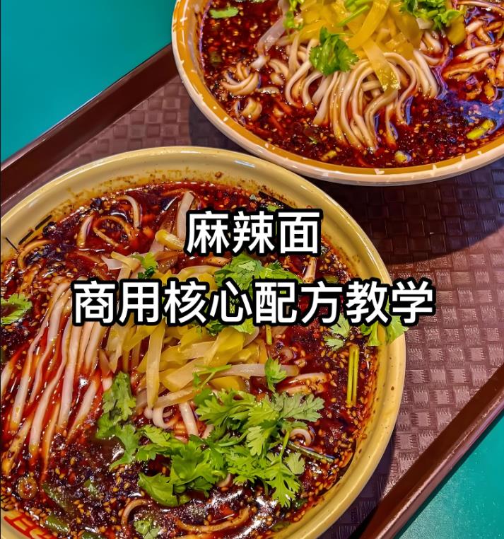 麻辣面技术配方炸酱面冷面油泼面教程拌面红烧牛肉面全套核心培训资料小吃摆摊技术