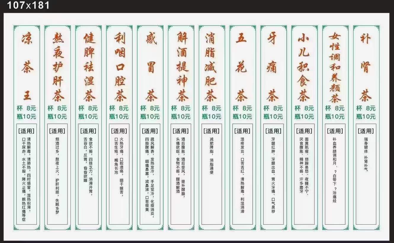 凉茶配制技术教程教学广式广东中草药自制药茶疗保健配方大全套