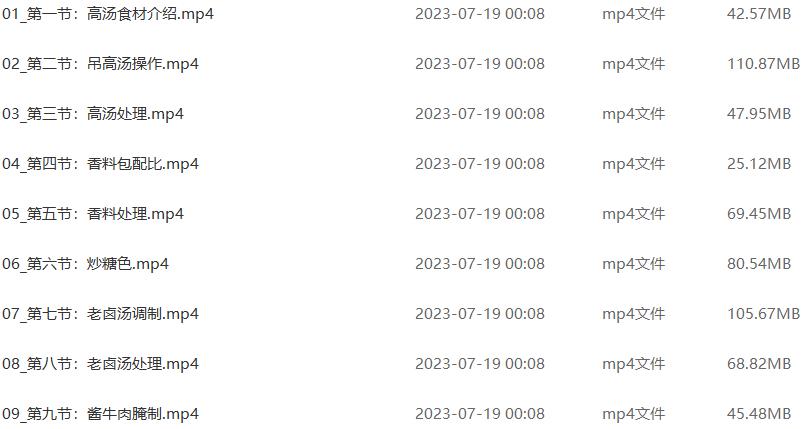 正宗北方熏酱熟食技术商用卤水配方开店创业卤肉卤菜摆摊视频教程