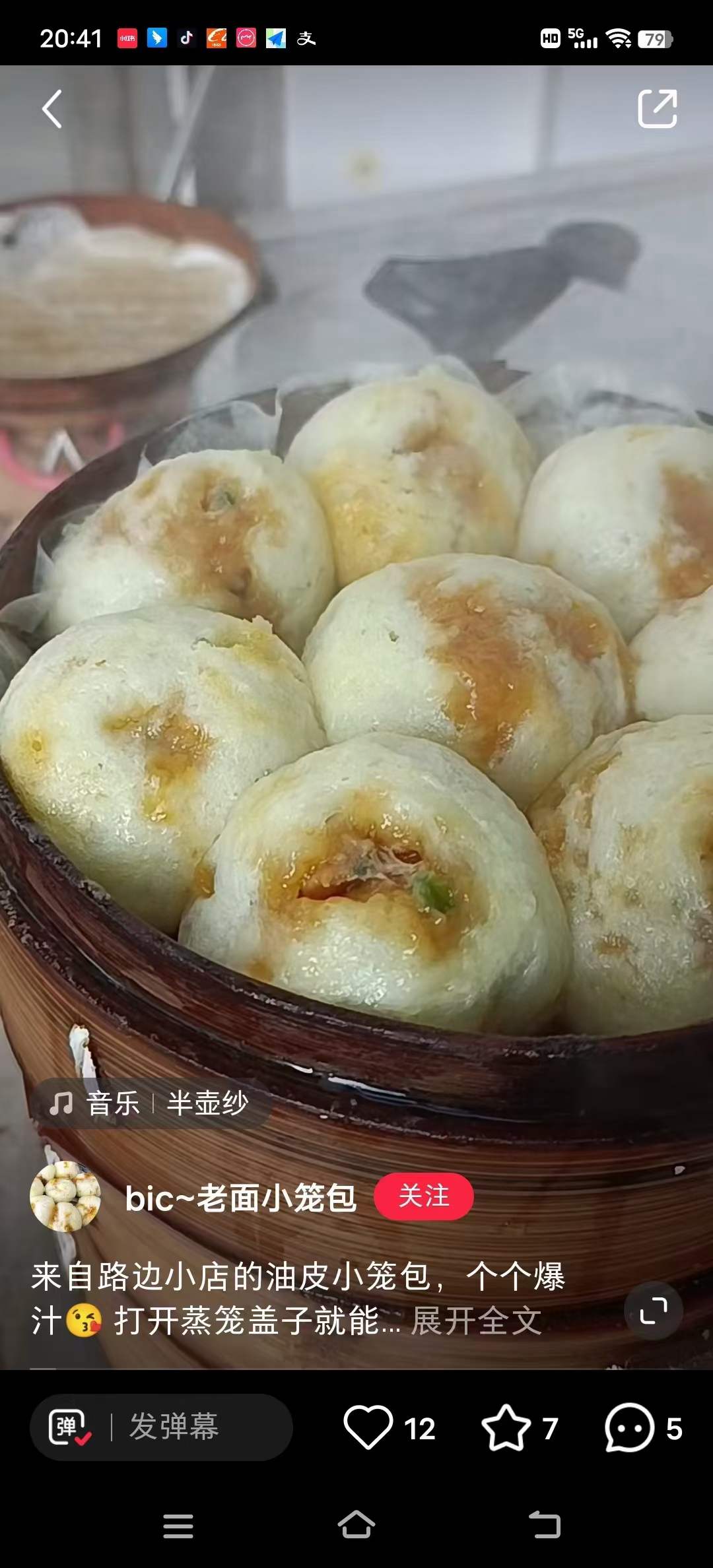 小笼包技术配方杭州老面包子馅料蒸饺教程发面商用灌汤包小吃教程