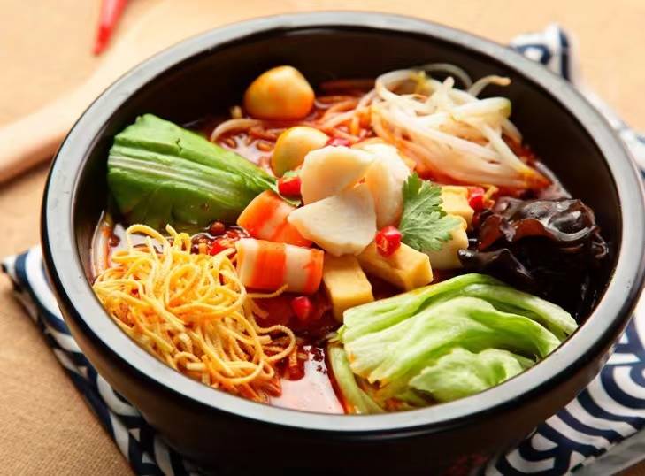 正宗云南过桥米线砂锅米粉丝技术配方教程底料酱料制作资料培训课