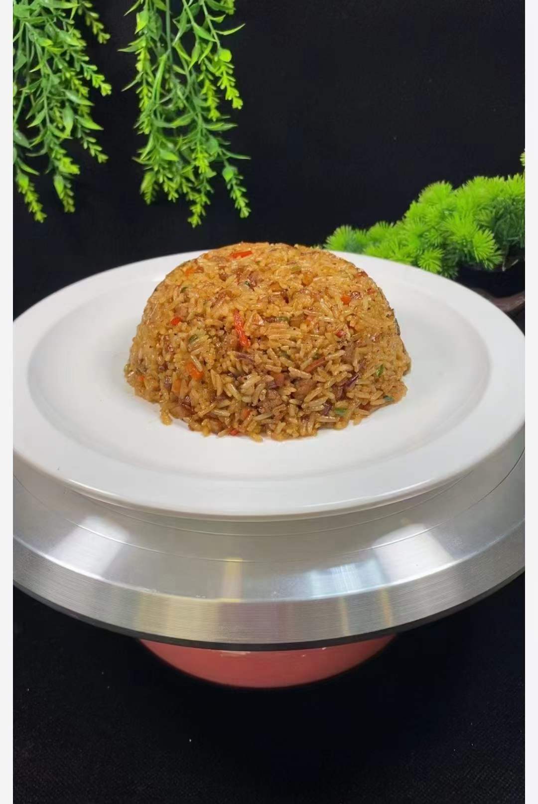 商用的摆摊小吃花式多种酱油黄金什锦炒饭做法制作方法技术教程配方视频