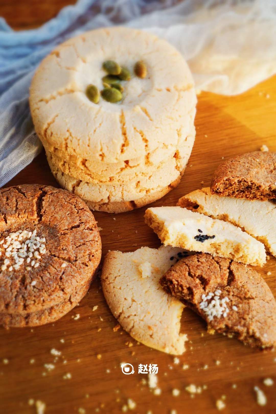 桃酥技术配方中式糕点教程宫廷桃酥技术配方老式红糖桃酥技术配方