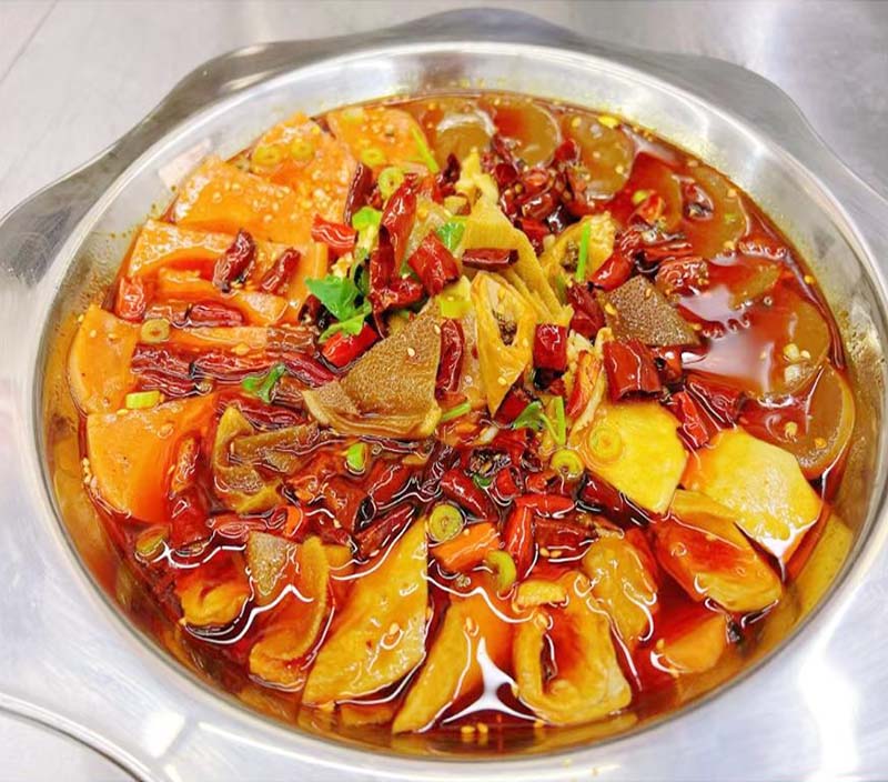 毛血旺商用技术配方四川香辣老油资料教程培训方法视频教学