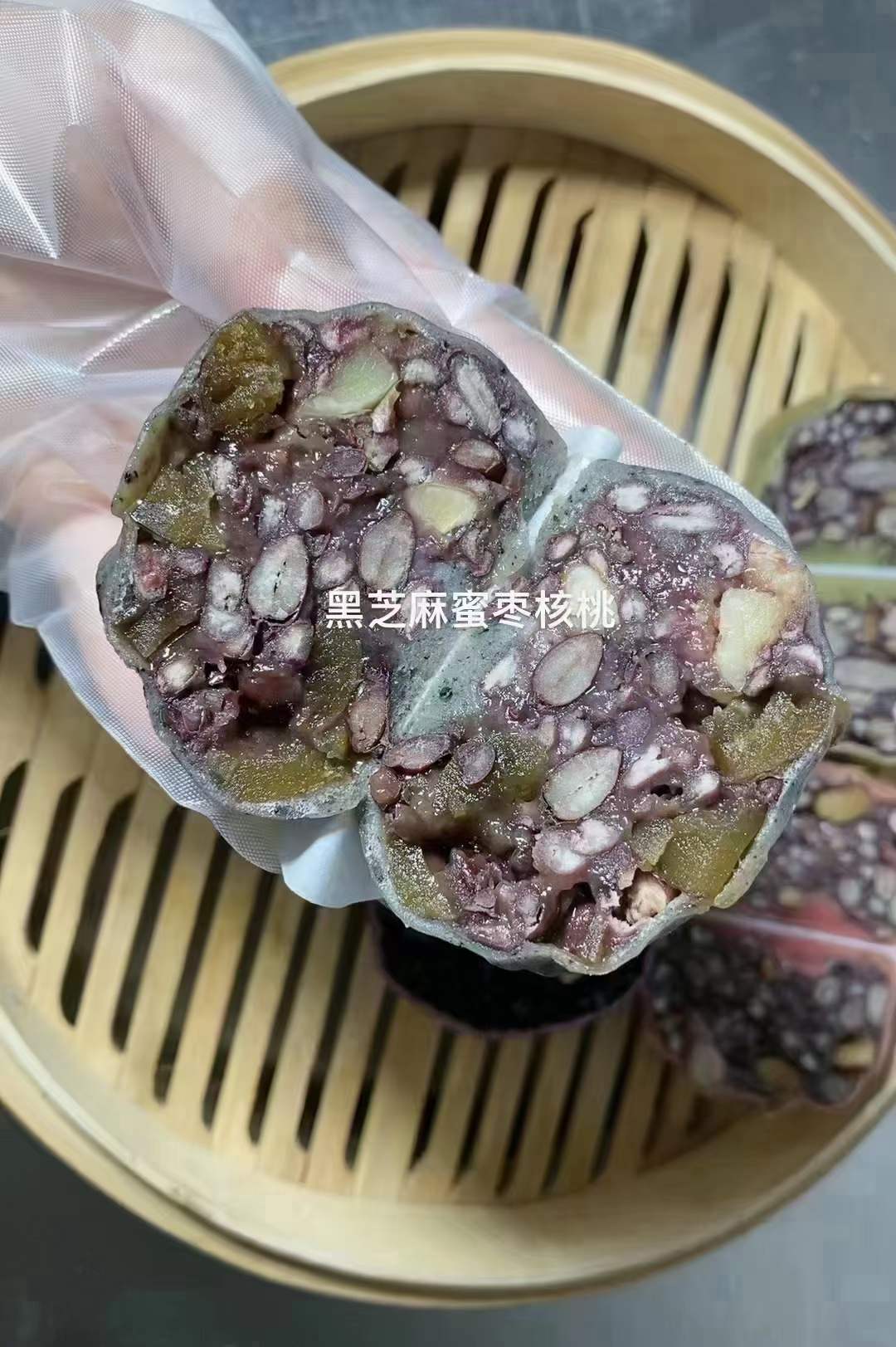 粘豆包技术配方视频教程特色小吃摆摊开店制作教学商用怎么做创业