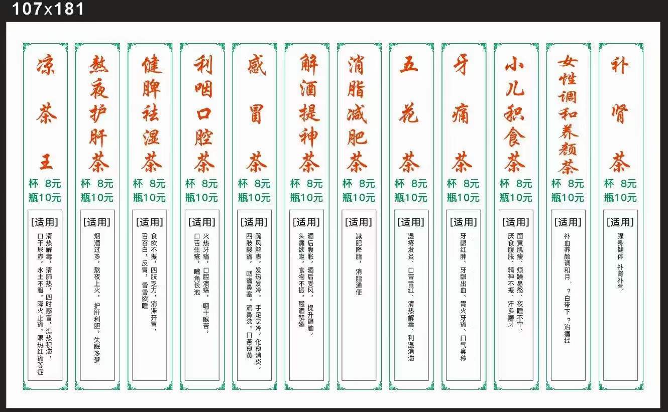 凉茶配制技术教程教学广式广东中草药自制药茶疗保健配方大全套