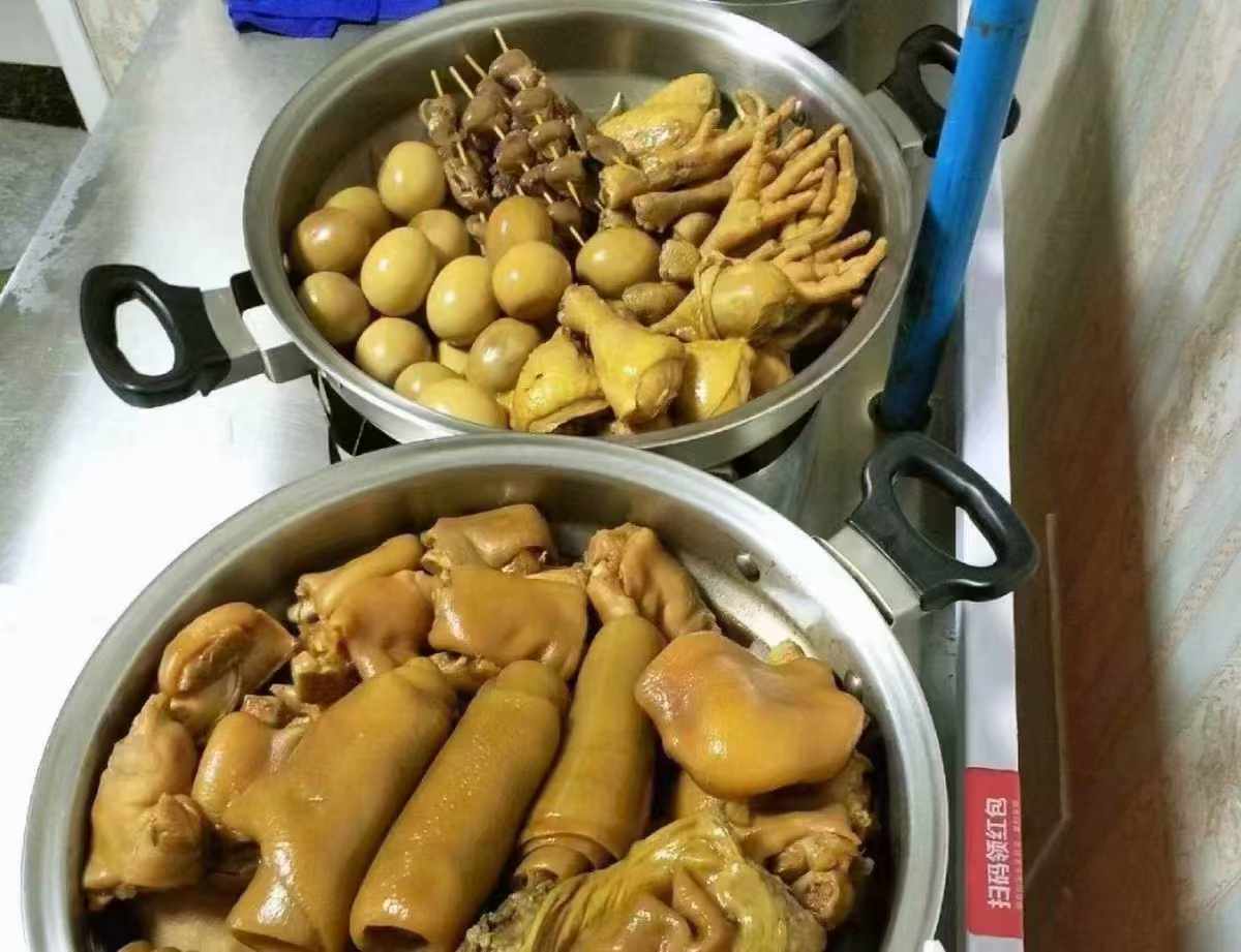 商用全套卤菜技术配方熟食卤味热卤现捞卤水卤肉技术