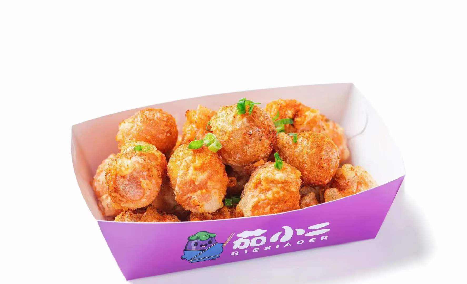 夜市摆摊好项目 炸茄盒藕盒教程 实体店炸货小吃技术配方教程