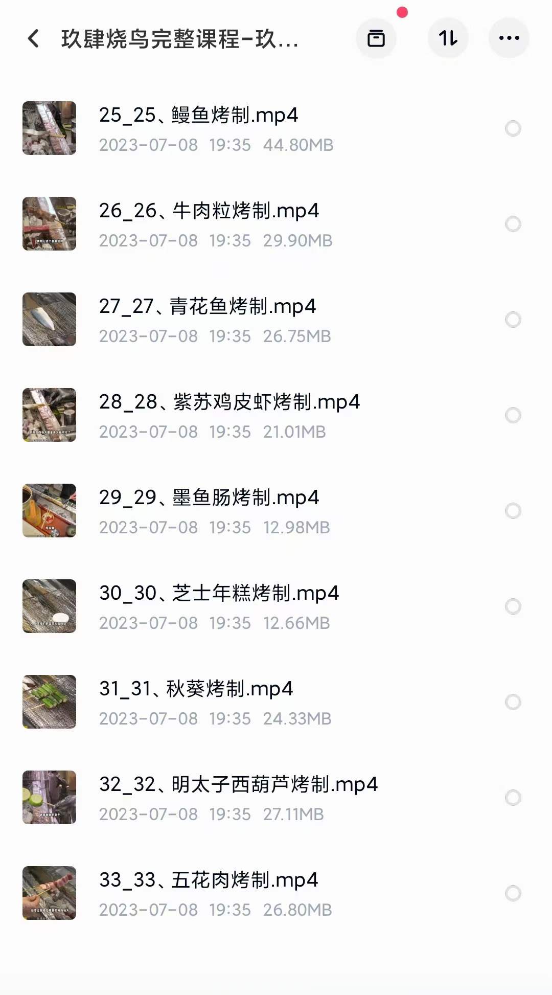 实体店全套日本烧鸟配方技术配方教程技术小吃培训课程的做法商用摆摊视频教学