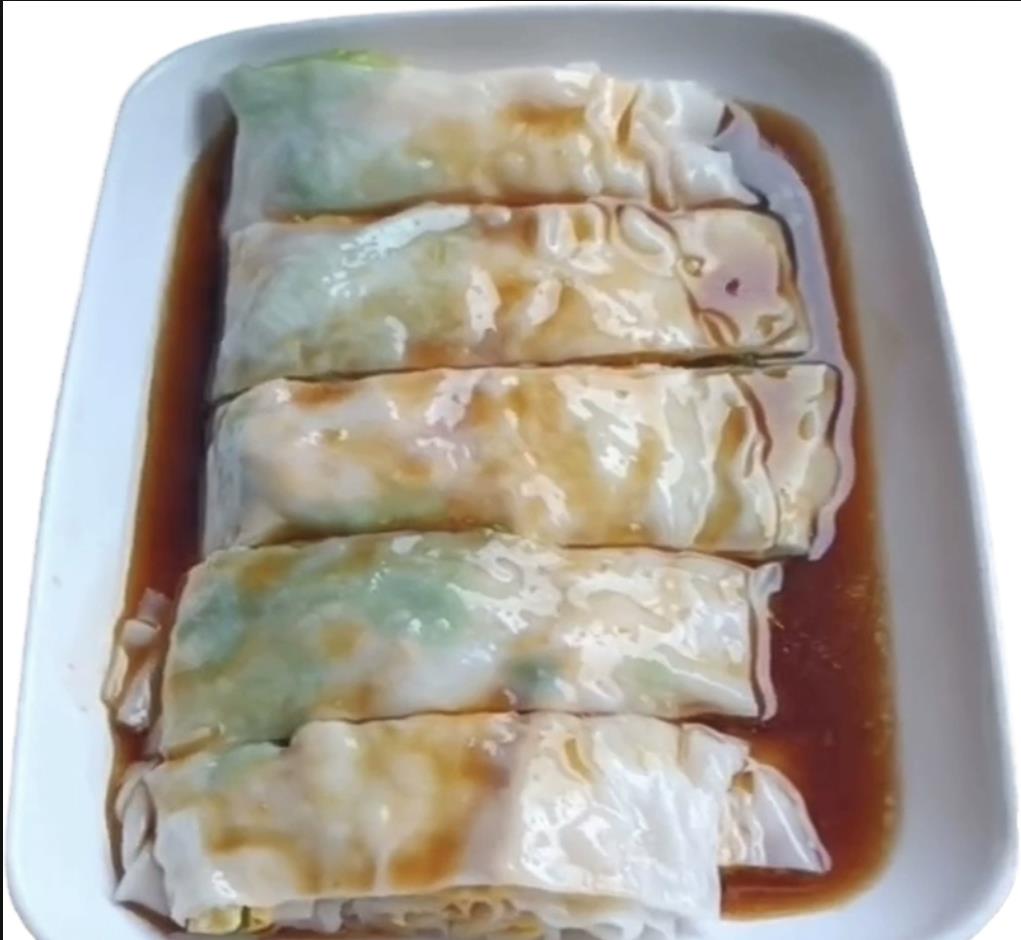 正宗广东云浮石磨肠粉酱汁油配方技术小吃教程米浆专用粉肠粉技术小吃配方