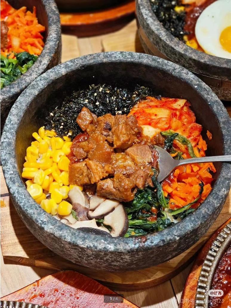 正宗延边朝鲜族拌饭配方技术石锅拌饭教程配方