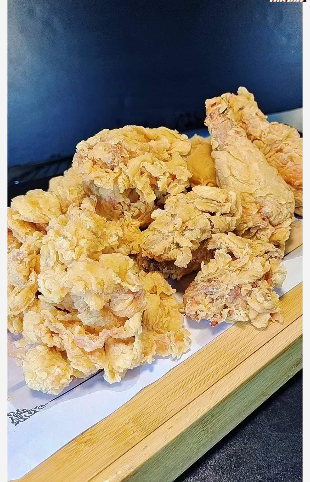 正宗炸鸡技术配方教程鱼鳞香酥炸鸡商用视频炸鸡柳炸鸡腿教程肯德基德克士风味教学