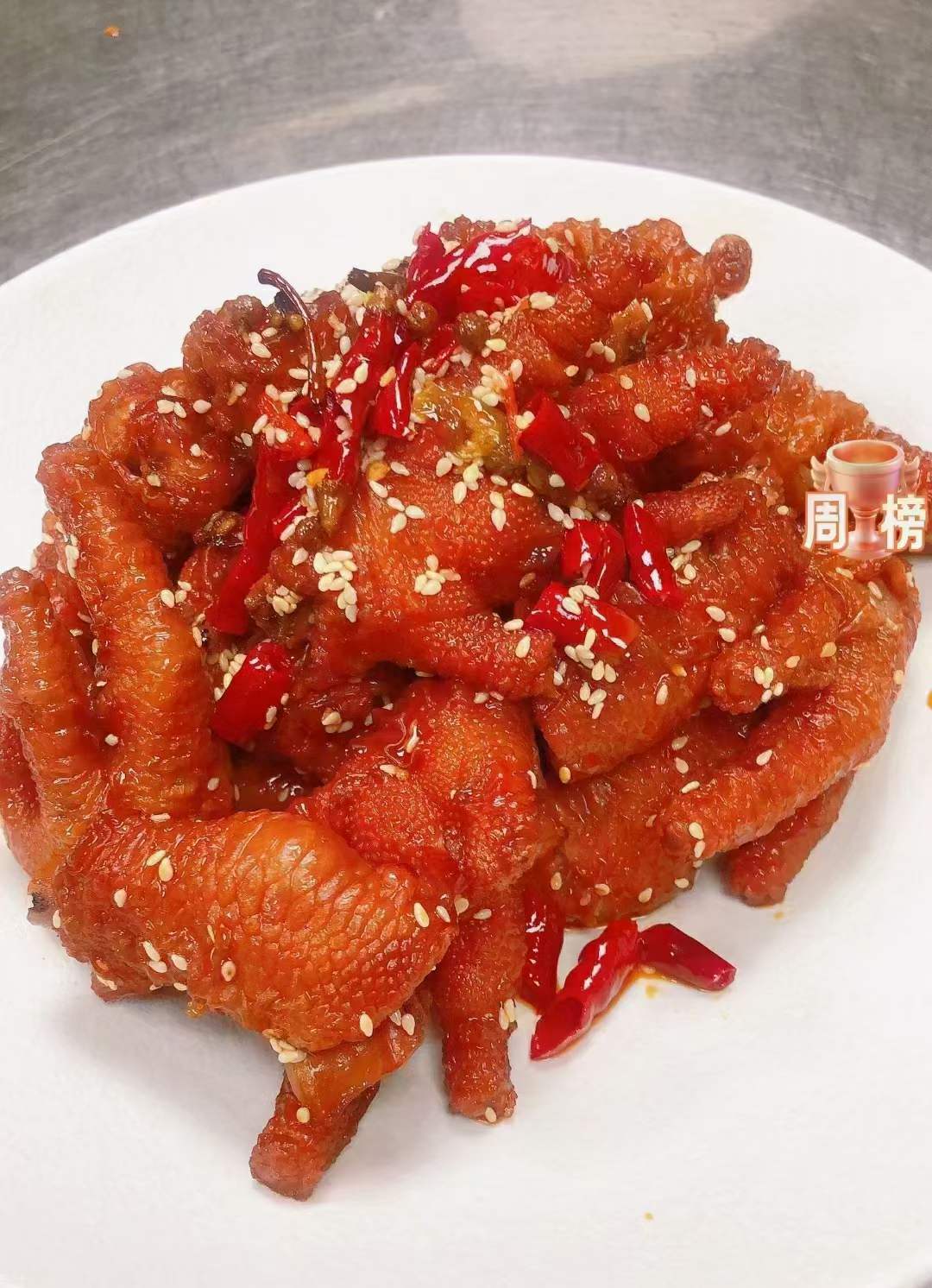 冷吃蒜香、麻辣黑美‮鸡人‬爪制作技术视频教程