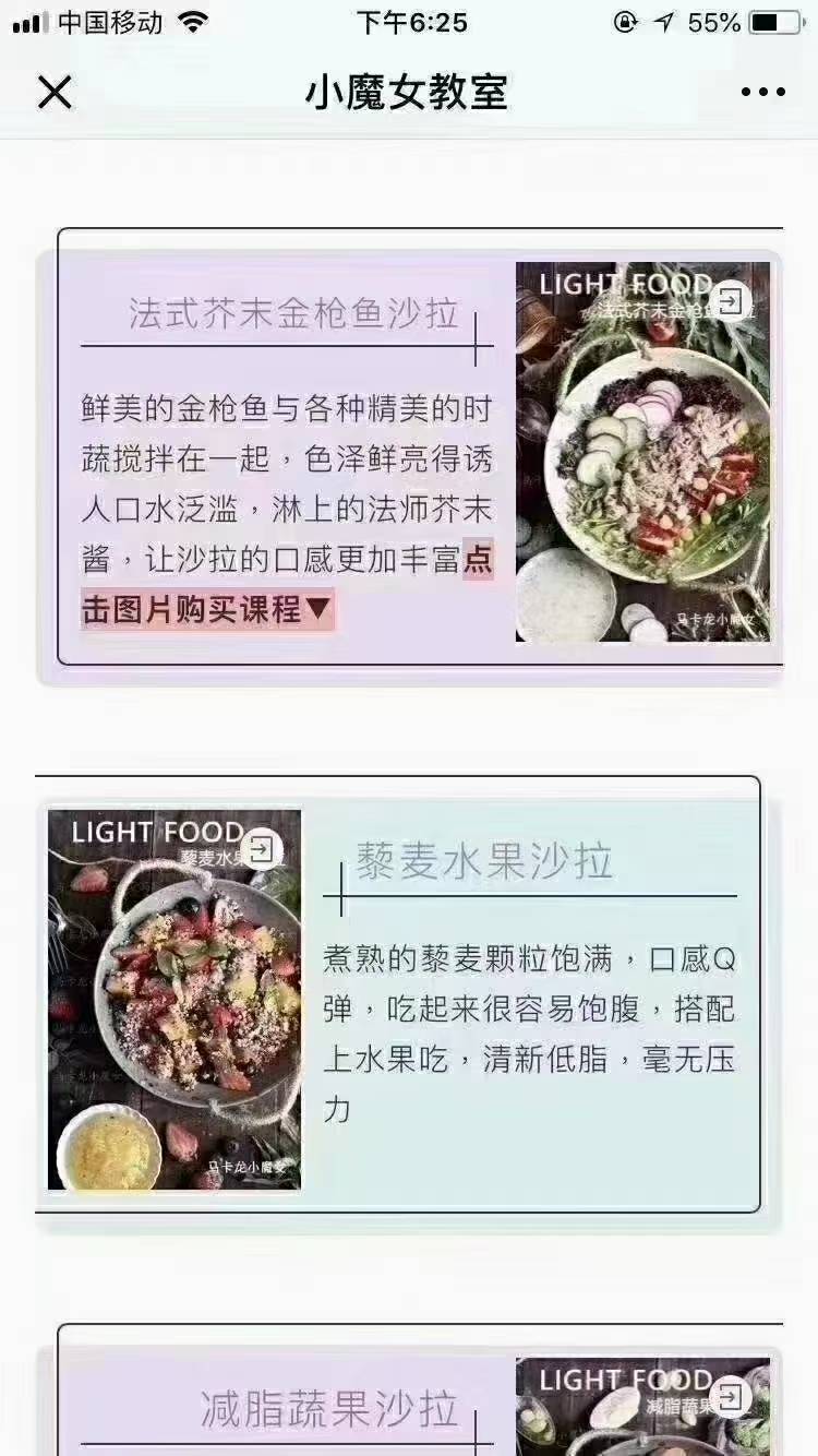 轻食沙拉技术配方餐商用餐教程素食便当教学减肥餐食外卖食谱培训