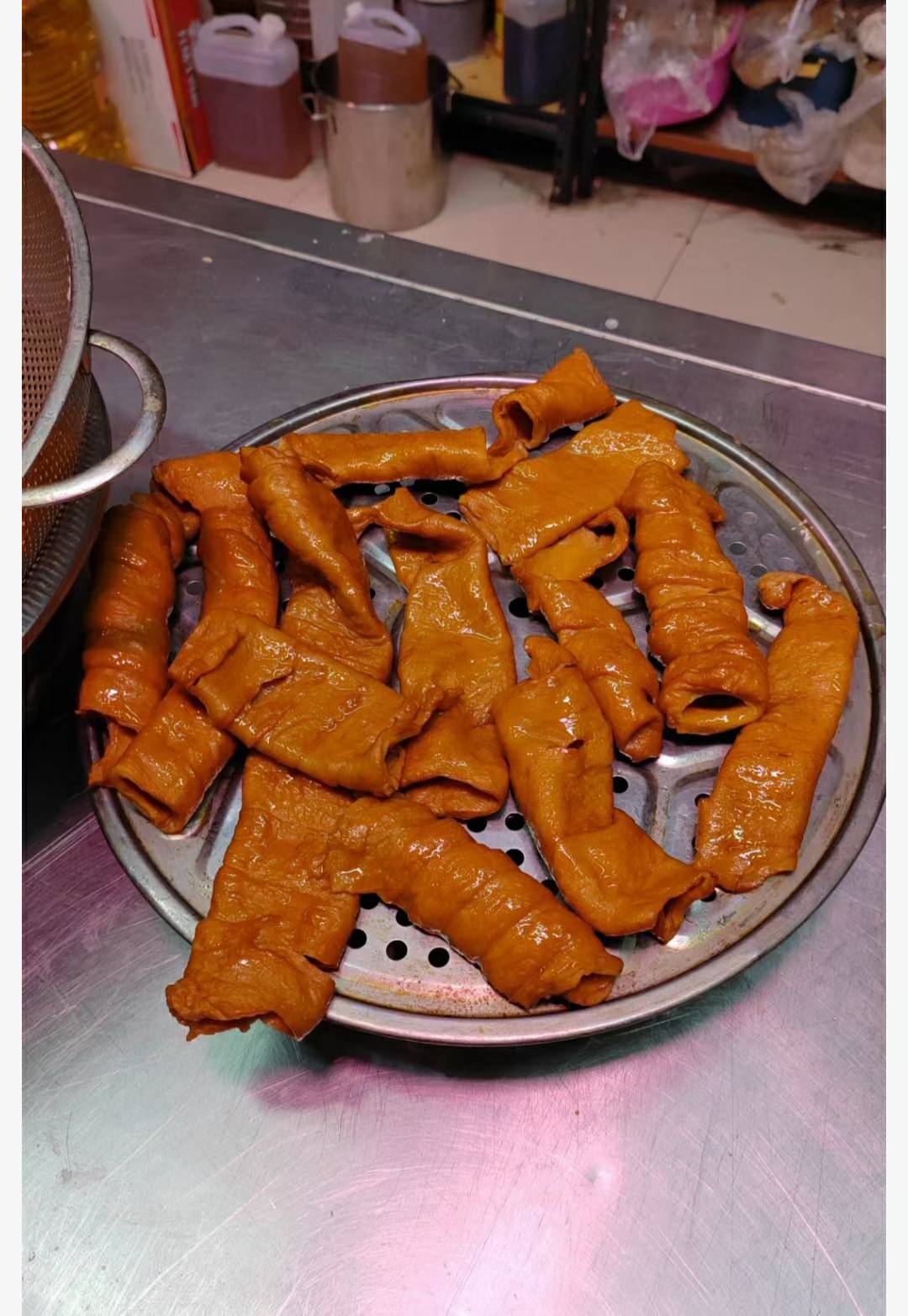 网红手撕素肉技术配方辣条辣皮豆制品制作视频教程创业摆摊小吃项目