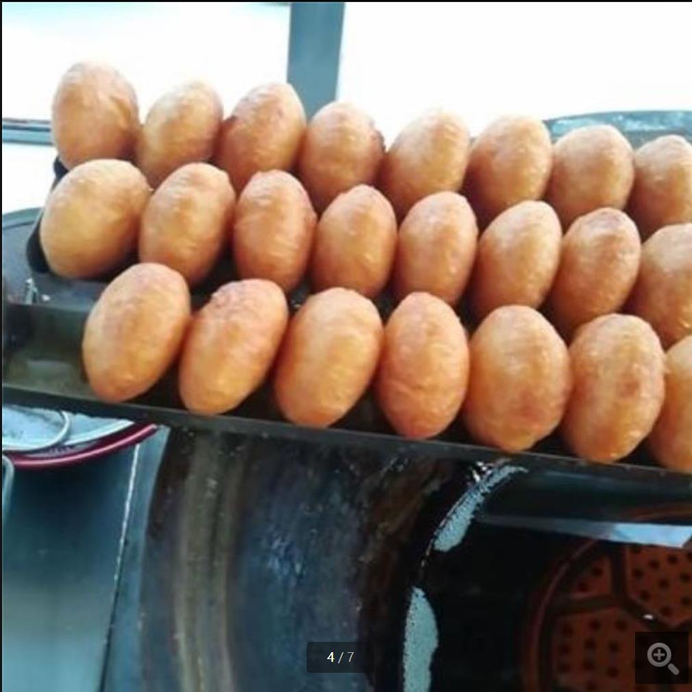 烫面糖糕技术 炸糖糕 早餐早点街边夜市摆摊油炸酥皮脆皮糖糕视频教程