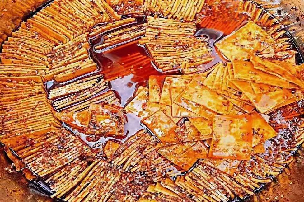 冷吃豆干技术配方手工豆干商用摆摊开店教程小吃培训视频绝密调料包制作