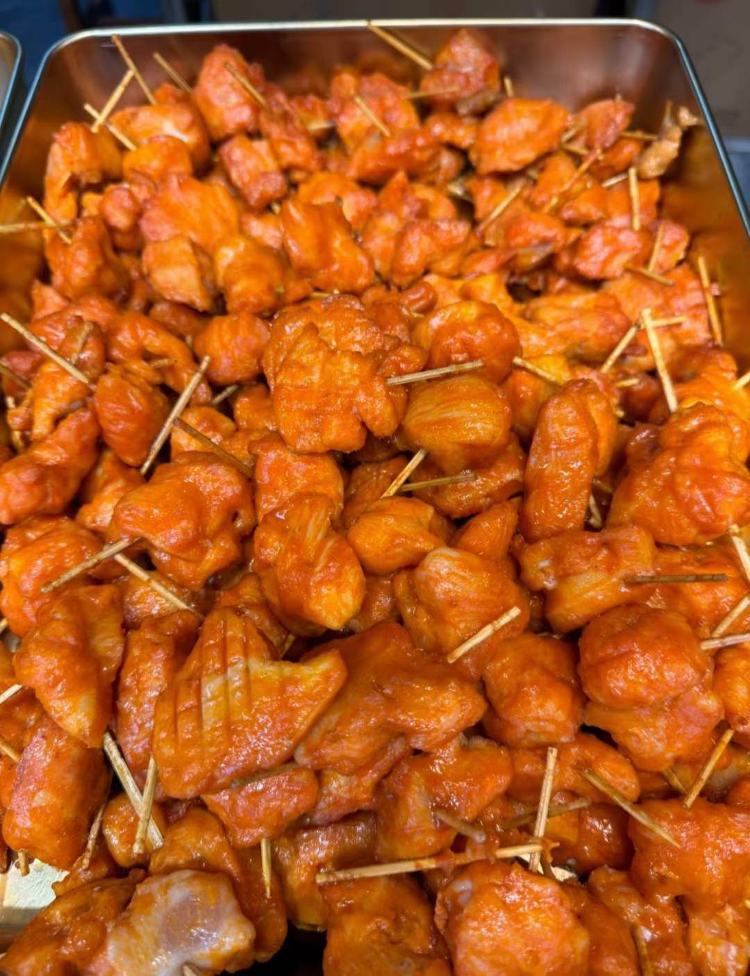 商业版油炸鸡叉骨技术炸货铺小吃配方炸鸡鸡柳鸡腿炸蘑菇丸子摆摊教程