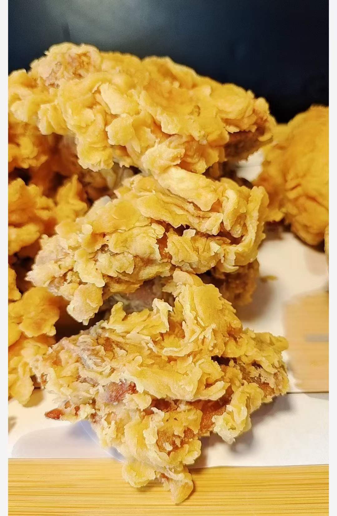 正宗炸鸡技术配方教程鱼鳞香酥炸鸡商用视频炸鸡柳炸鸡腿教程肯德基德克士风味教学