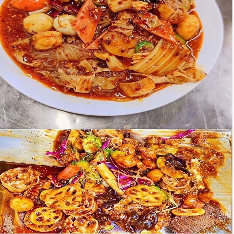 网红小吃鞍山梅老板拌辣串技术配方