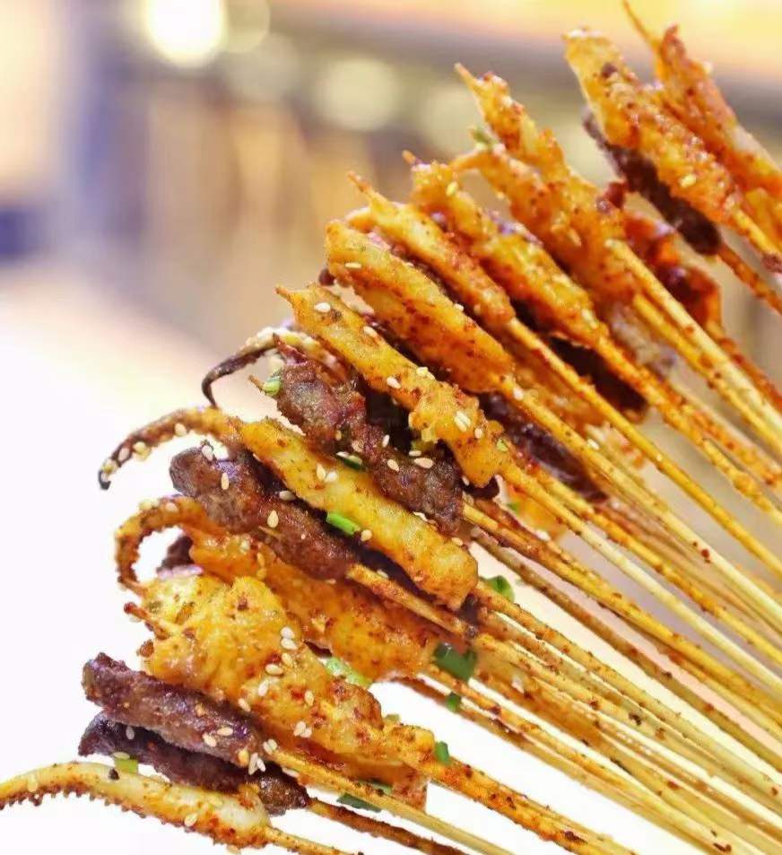 油炸串串技术配方炸串配方秘制商用酱料刷料视频资料小吃技术教程