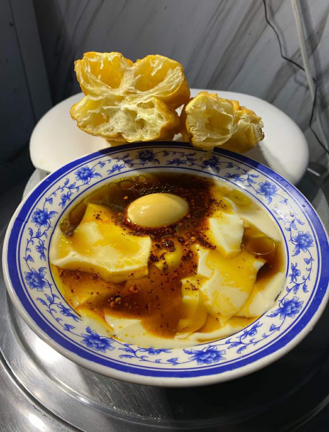 自创大油条和高唐老豆腐技术教程配方特色早餐小吃培训视频教学