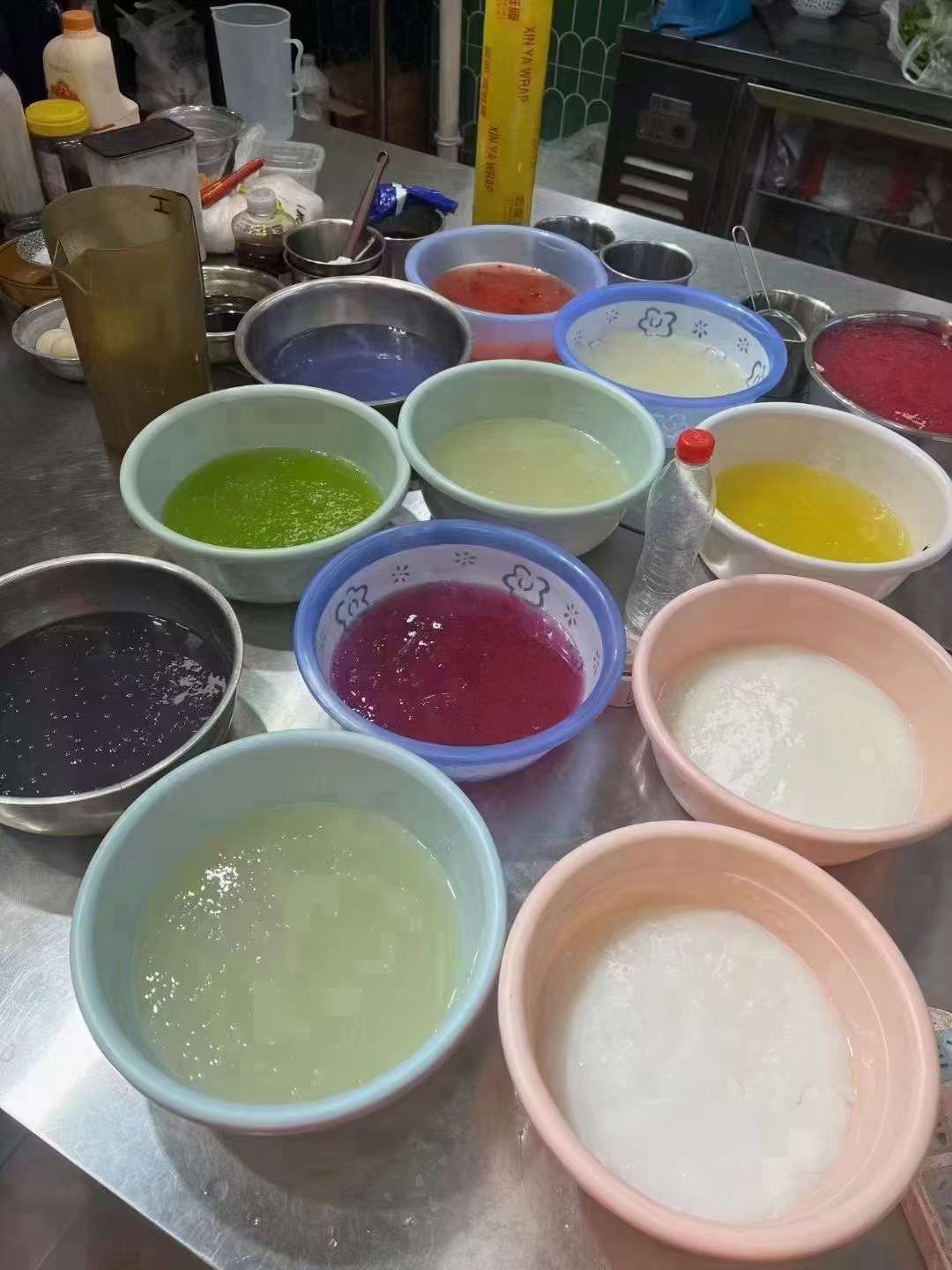 网红冰粉制作技术配方教程小吃培训视频红糖花式彩色冰粉教学特色小吃摆摊