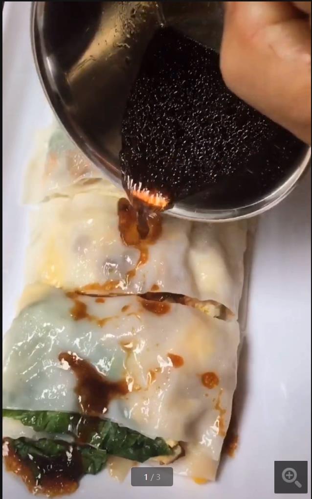 正宗广东云浮石磨肠粉酱汁油配方技术小吃教程米浆专用粉肠粉技术小吃配方