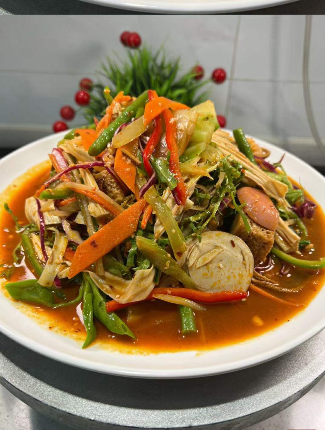 自助大拌菜摆地摊街边特色自选拌凉菜小菜制作小吃技术配方教程培训视频教学