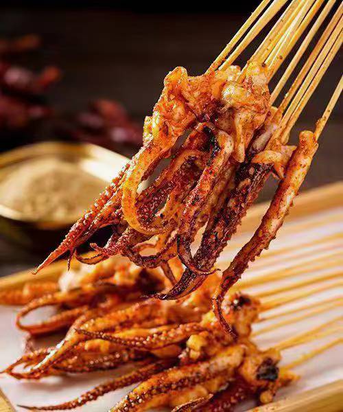 网红四川特色小吃乐山油炸串串香腌酱干料制作技术配方教学程视频