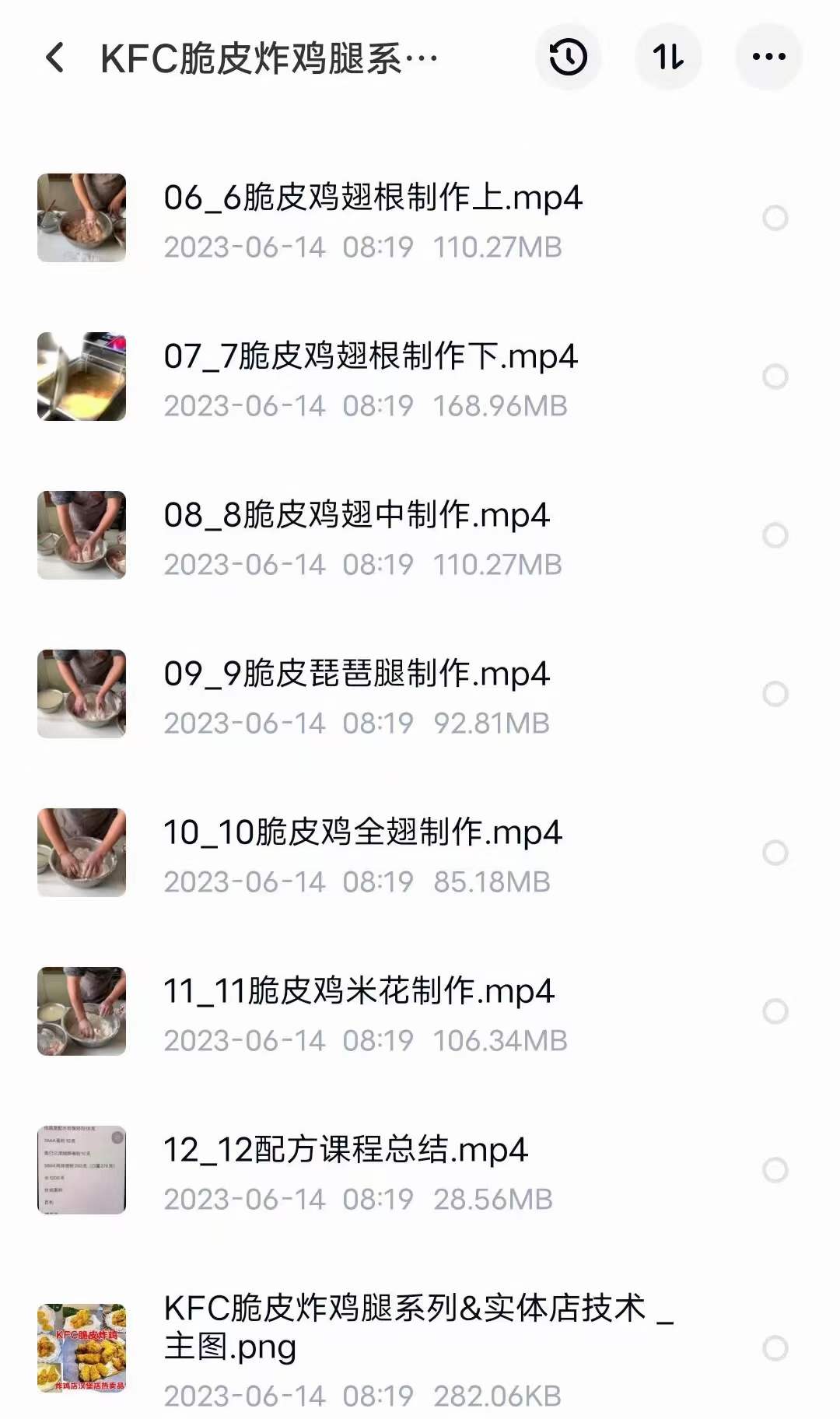 炸鸡制作技术配方资料教程麦当劳KFC肯德基脆皮炸鸡技术