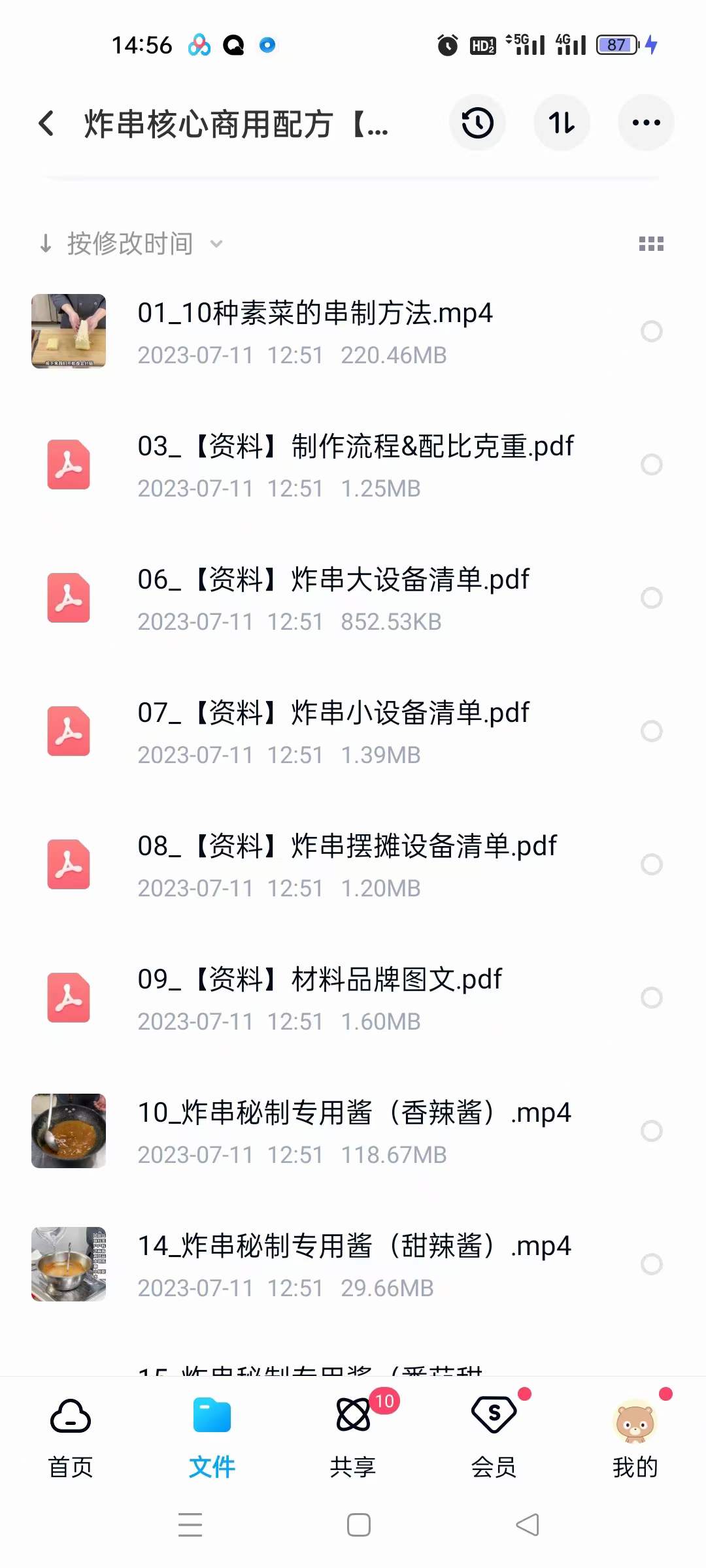 油炸串串技术配方炸串配方秘制商用酱料刷料视频资料小吃技术教程