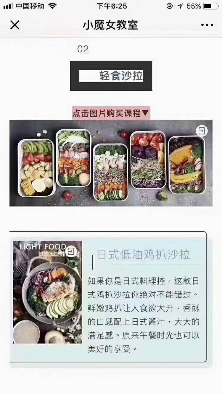 轻食沙拉技术配方餐商用餐教程素食便当教学减肥餐食外卖食谱培训
