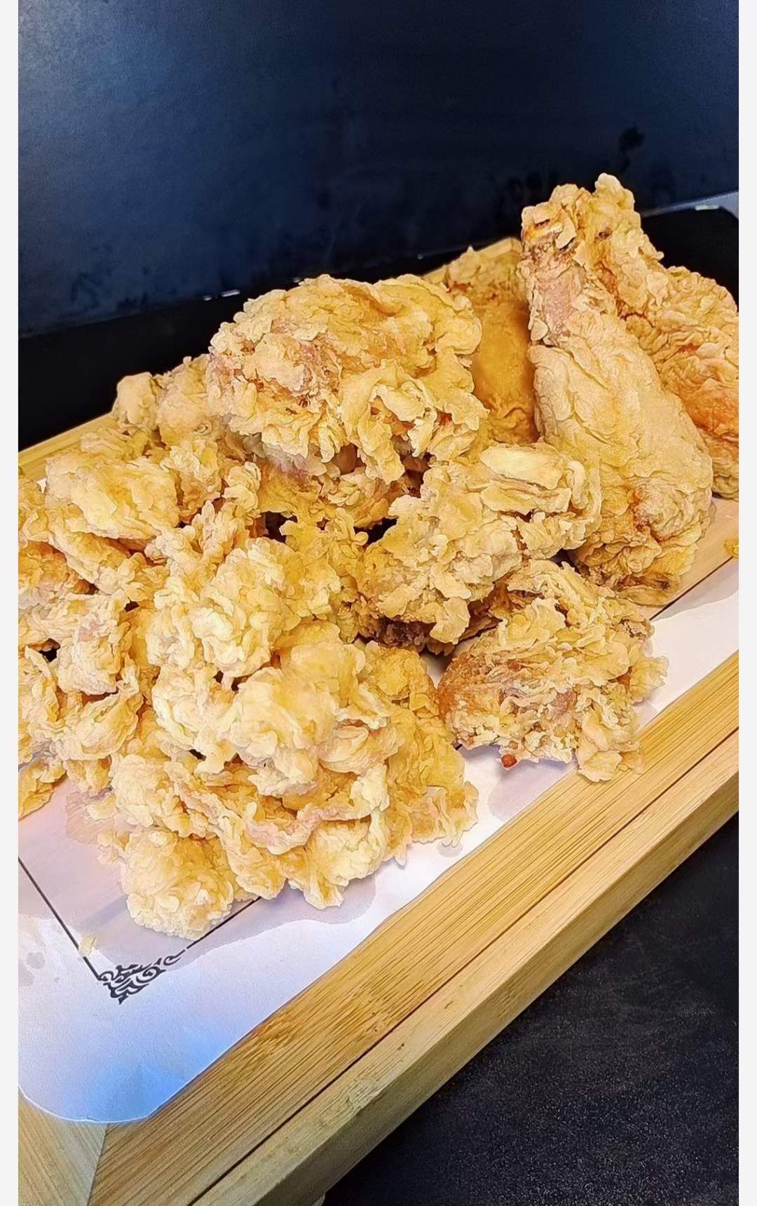 正宗炸鸡技术配方教程鱼鳞香酥炸鸡商用视频炸鸡柳炸鸡腿教程肯德基德克士风味教学