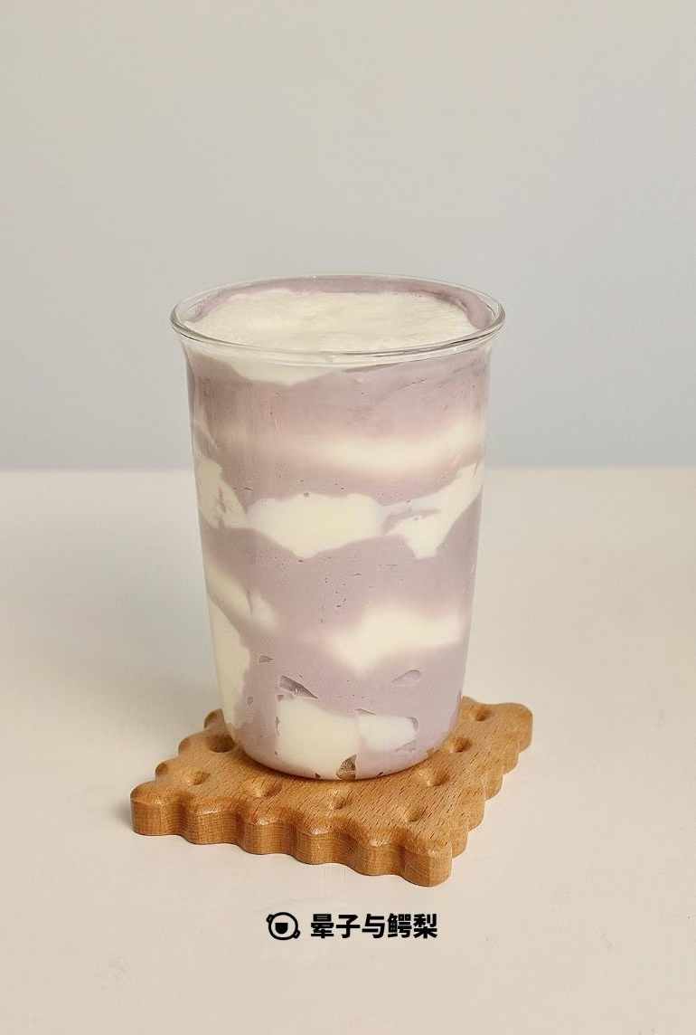 芋泥热饮技术配方商用5款视频教程秋冬饮品小吃培训摆摊饮品制作