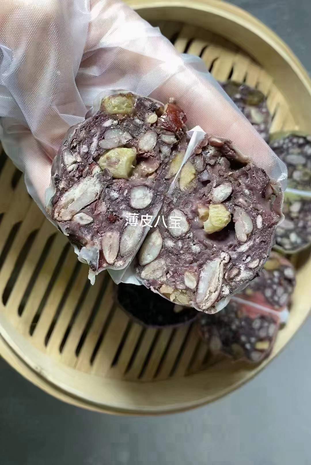 粘豆包技术配方视频教程特色小吃摆摊开店制作教学商用怎么做创业