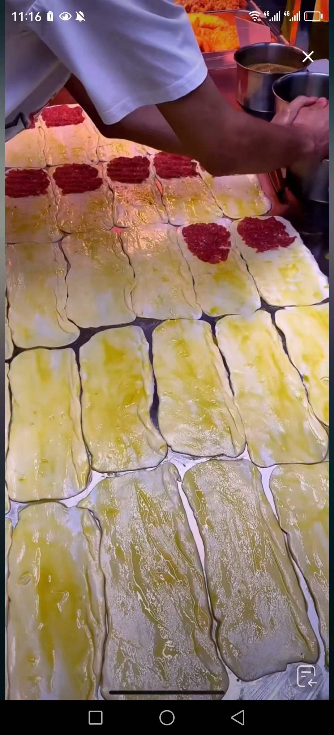 网红爆汁金丝牛肉饼梅干菜饼制作技术配方商用培训小吃视频教学程