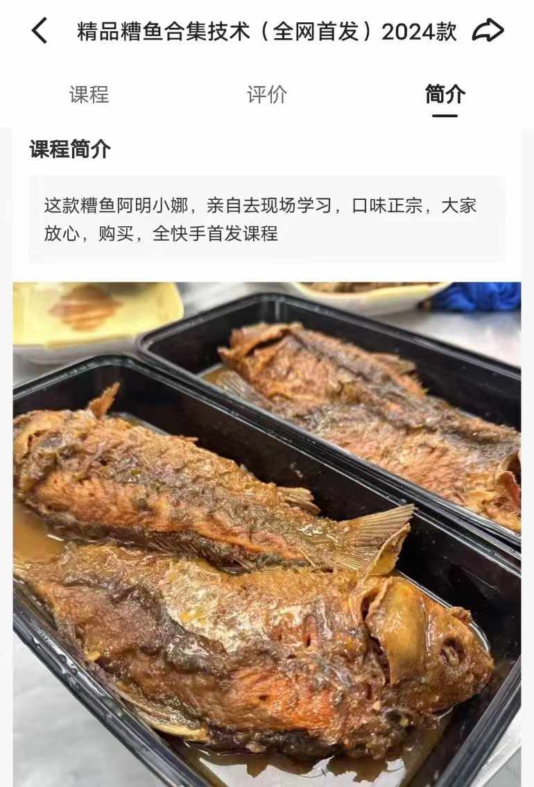 精品糟鱼合集技术(全网首发)2024款视频教学